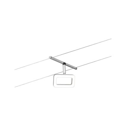 Paulmann 94481 - Conjunto completo do sistema de cabos FRAME, 5x LED/4,8 W, 230 V, cromado mate