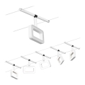 Paulmann 94483 - Conjunto 5xLED/4,8W Sistema de cabos completo FRAME 230V branco