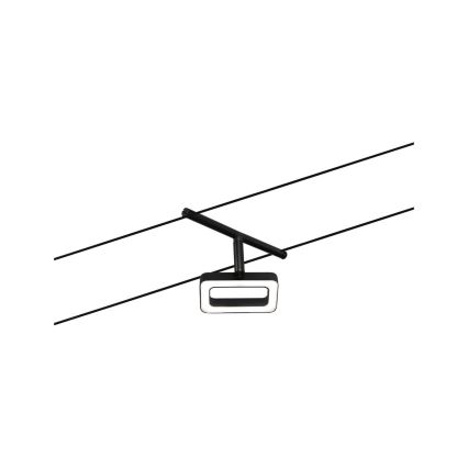 Paulmann 94485 - Conjunto 5xLED/4,8W, sistema completo de cabos FRAME 230V, preto