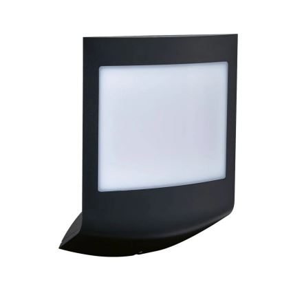 Paulmann 94513 - RGBW LED/8,2W IP44 Aplique de parede para exterior regulável com sensor de movimento e de crepúsculo PADEA 230V antracite