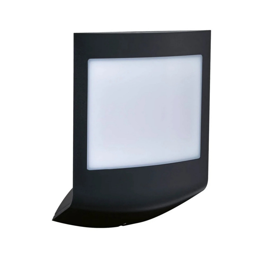 Paulmann 94513 - RGBW LED/8,2W IP44 Aplique de parede para exterior regulável com sensor de movimento e de crepúsculo PADEA 230V antracite