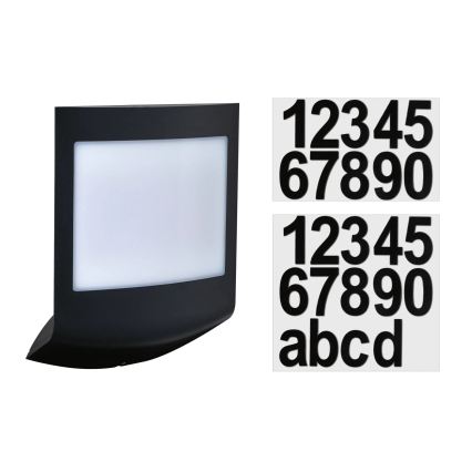 Paulmann 94513 - RGBW LED/8,2W IP44 Aplique de parede para exterior regulável com sensor de movimento e de crepúsculo PADEA 230V antracite