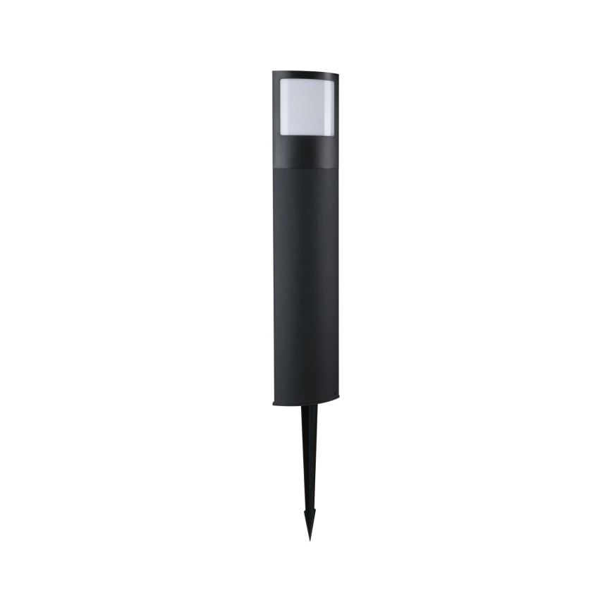 Paulmann 94514 - LED/8,5W IP44 Placa de número dimerizável com sensor de movimento e de crepúsculo PADEA 230V antracite