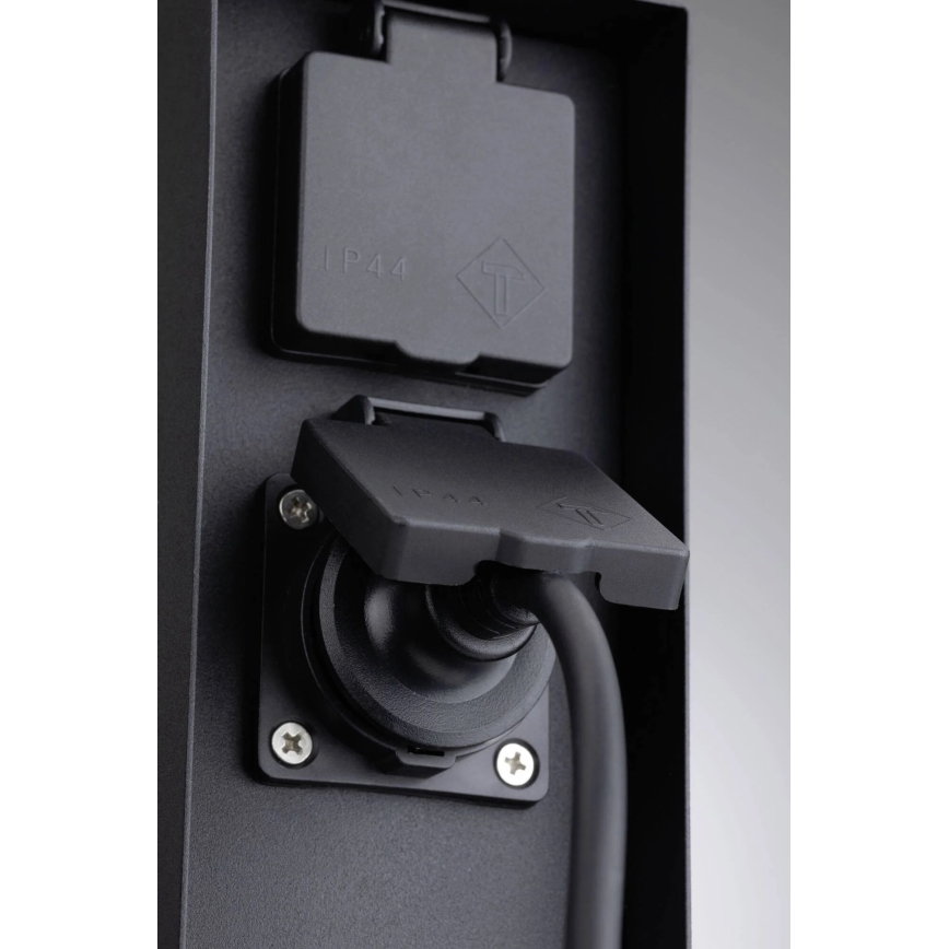 Paulmann 94657 - Coluna exterior com tomada RIO 2Z SCHUKO 230V IP44