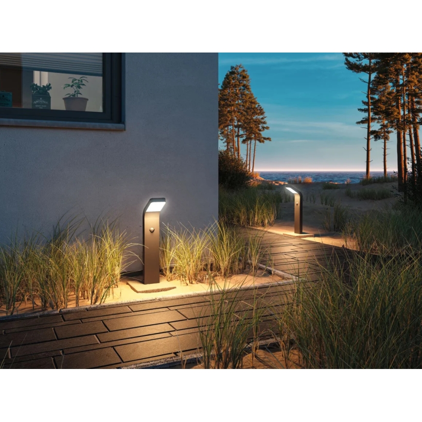 Paulmann 94747 - LED/7,5W IP44 Lâmpada exterior com sensor KULMA 230V