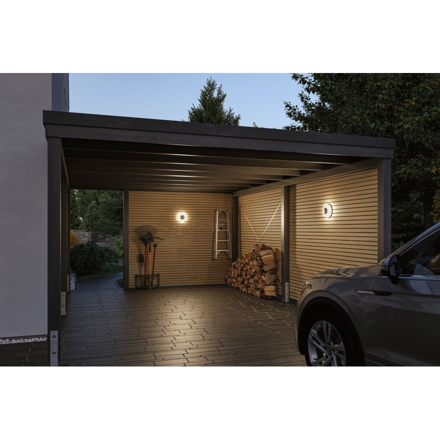 Paulmann 94955 - LED/20,5W IP65 Aplique de parede exterior regulável AUREVA 230V 2200/3000/4000K antracite
