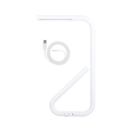 Paulmann 95423 - Lâmpada de mesa tátil LED regulável 4,5W FLEXLINK 5V/USB 4400 mAh branca