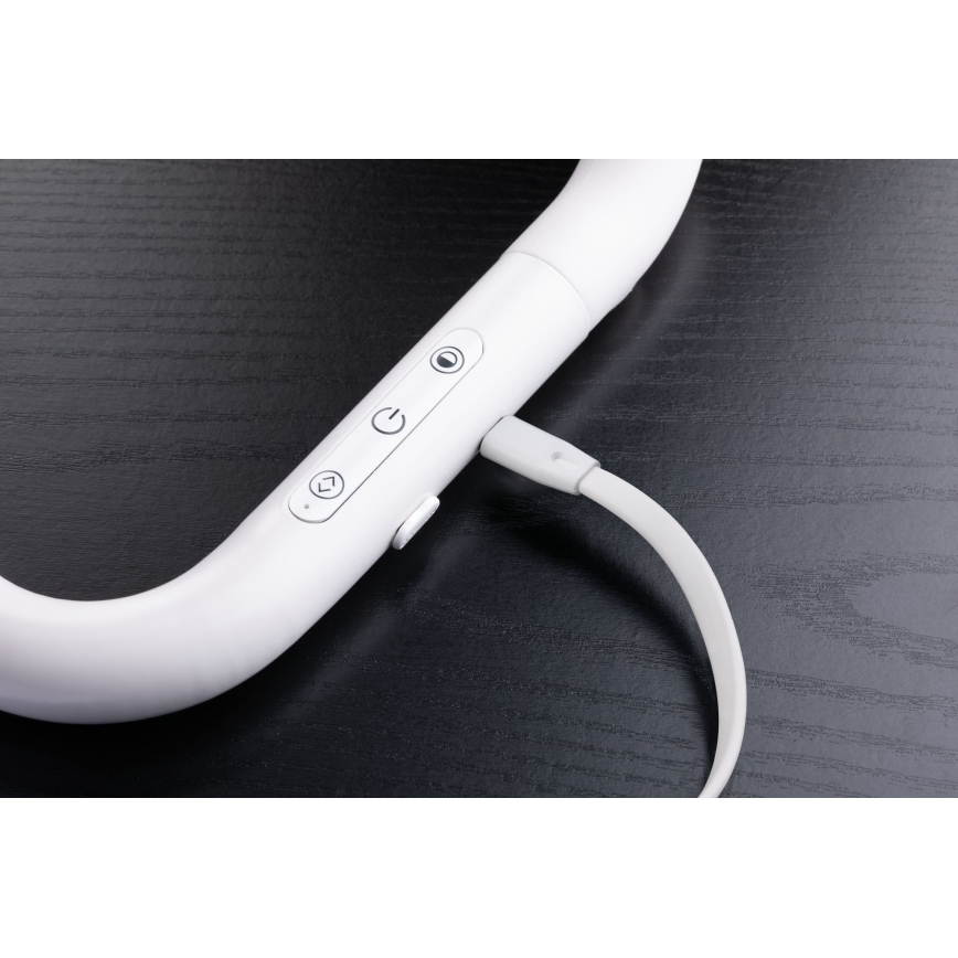 Paulmann 95423 - Lâmpada de mesa tátil LED regulável 4,5W FLEXLINK 5V/USB 4400 mAh branca