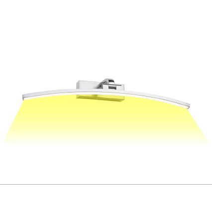 Paulmann 95558 - Candeeiro para quadros BENTO LED/10W 230V 50 cm cromo fosco
