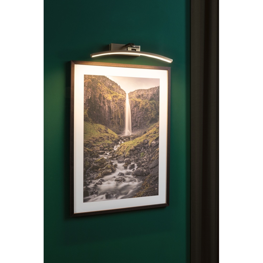 Paulmann 95560 - LED/8,5W Luminária para quadros BENTO 230V 40 cm latão
