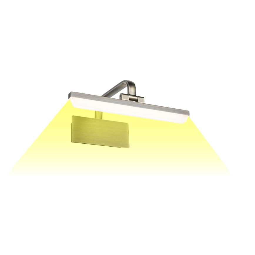 Paulmann 95568 - LED/6W Aplique para quadros RENAN 230V 30 cm latão