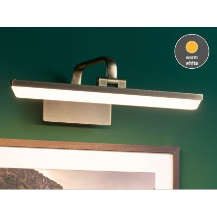 Paulmann 95569 - Luminária para quadros LED 9,5 W RENAN 230 V 40 cm latão