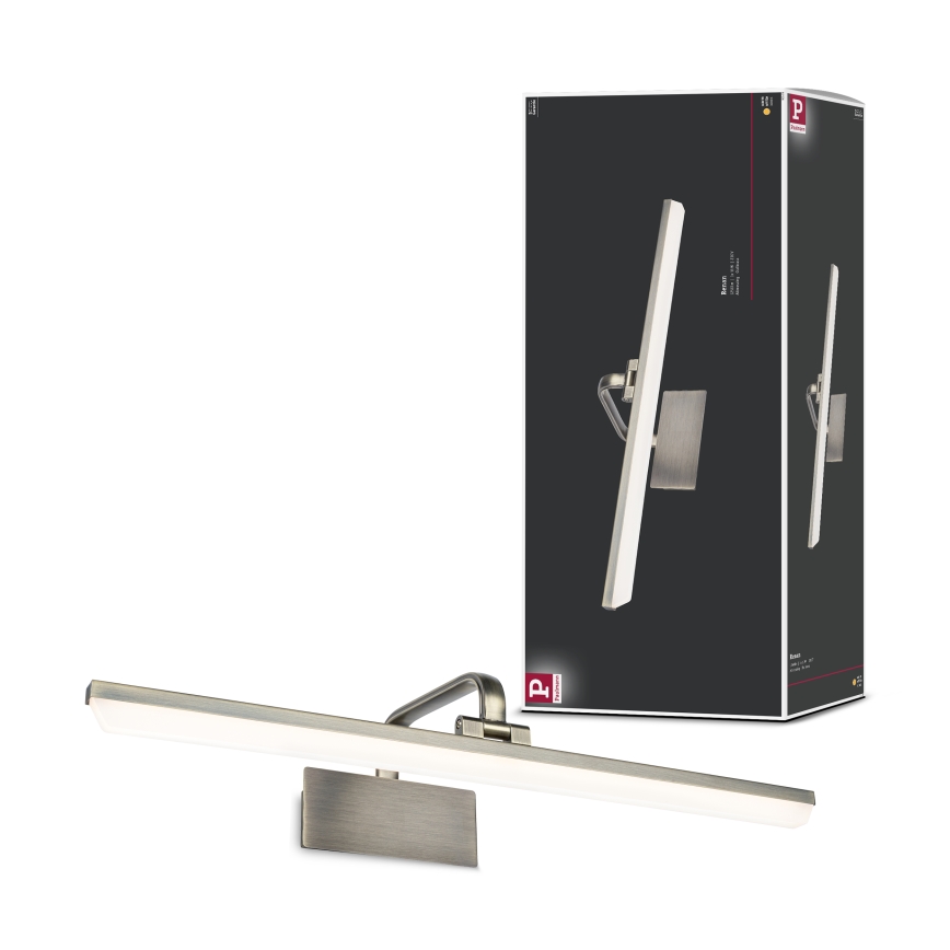 Paulmann 95570 - LED/11W Iluminador para quadros RENAN 230V 60 cm latão