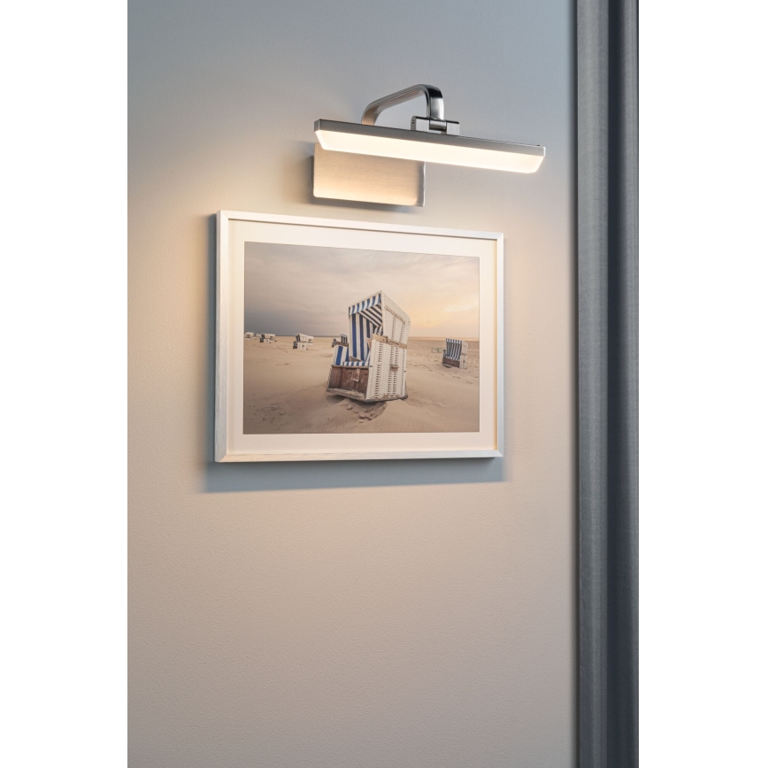 Paulmann 95571 - LED/6W Iluminador para quadros RENAN 230V 30 cm cromado mate