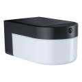 Paulmann 95747 - LED/2,3W IP44 Aplique de parede solar com sensor CALYNE 3,7/230V 4000 mAh preto