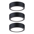 Paulmann 99990 - CONJUNTO 3xLED/3,5W Iluminação em móveis PUKK 230V