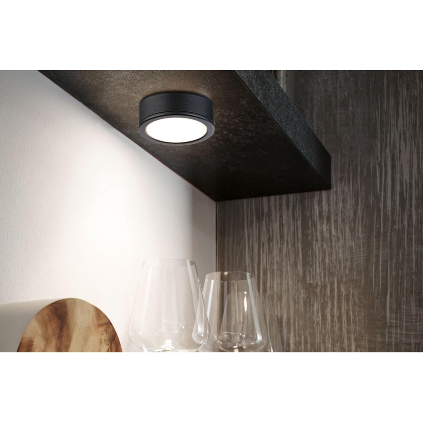 Paulmann 99990 - CONJUNTO 3xLED/3,5W Iluminação em móveis PUKK 230V