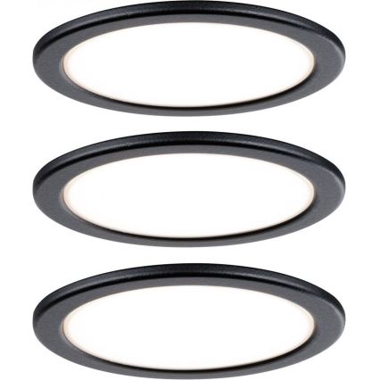 Paulmann 99990 - CONJUNTO 3xLED/3,5W Iluminação em móveis PUKK 230V