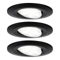 Paulmann 99991 - CONJUNTO 3xLED/6W IP65 Iluminação embutida de casa de banho CALLA 230V