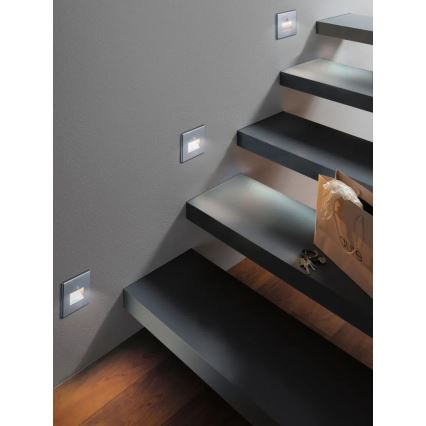 Paulmann  93134 - LED/1,2W Iluminação de escada com sensor EDGE 230V cromado mate