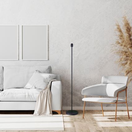 Pé de candeeiro SCARLET 1xE27/20W/230V 140 cm preto