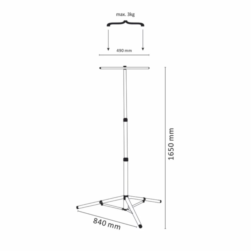 Pé na reflektor 165 cm