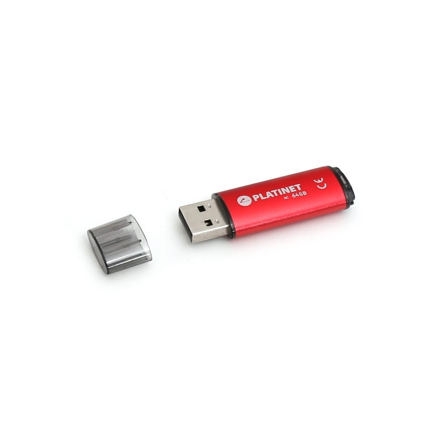 Pen Drive USB 64GB Vermelho