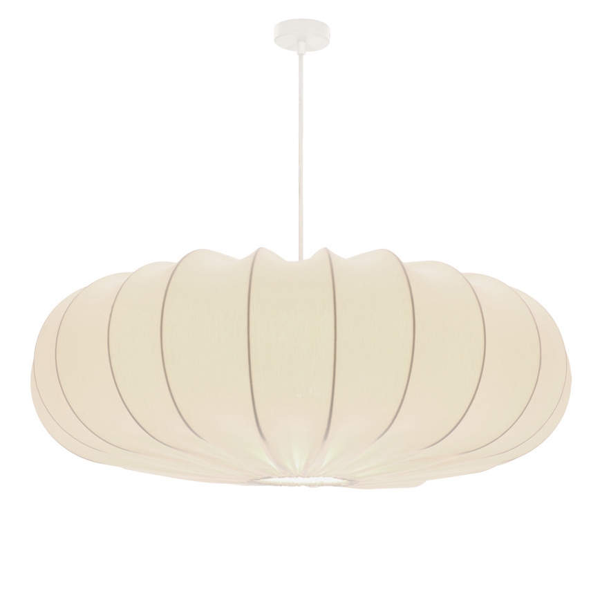 Pendente com cabo CAFEE 1xE27/40W/230V Ø 66 cm branco