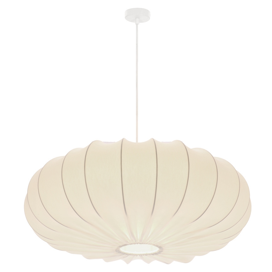 Pendente com cabo CAFEE 1xE27/40W/230V Ø 66 cm branco