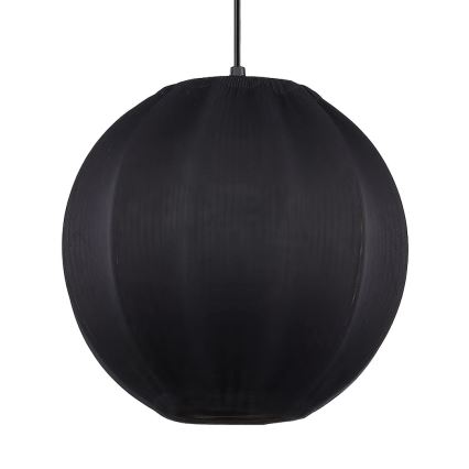 Pendente com cabo DANA 1xE27/15W/230V Ø 25 cm preto