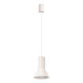 Pendente com cabo ESTRIA 1xE14/10W/230V Ø 14 cm, creme