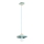 Pendente com cabo MIKO 1xE27/15W/230V verde-menta/bege