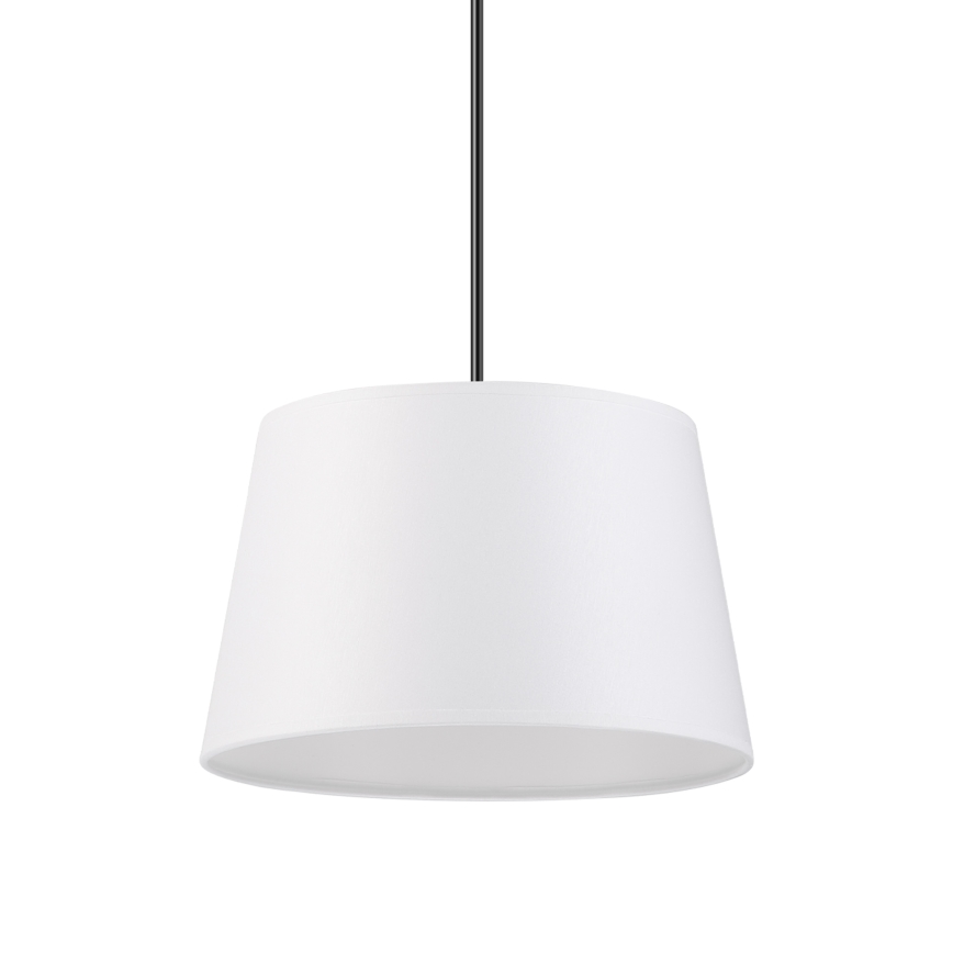 Pendente em cabo AIDA 1xE27/60W/230V Ø 25 cm carvalho/nogueira/branco