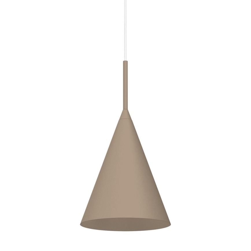 Pendente em cabo CAPITAL 1xGX53/15W/230V Ø 17 cm taupe