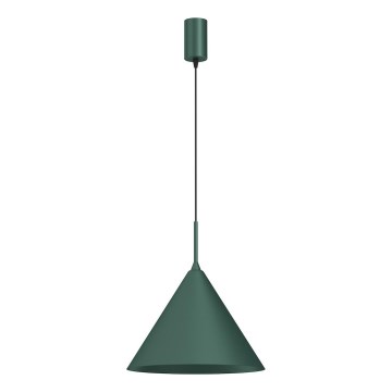 Pendente em cabo CAPITAL 1xGX53/15W/230V Ø 32 cm verde