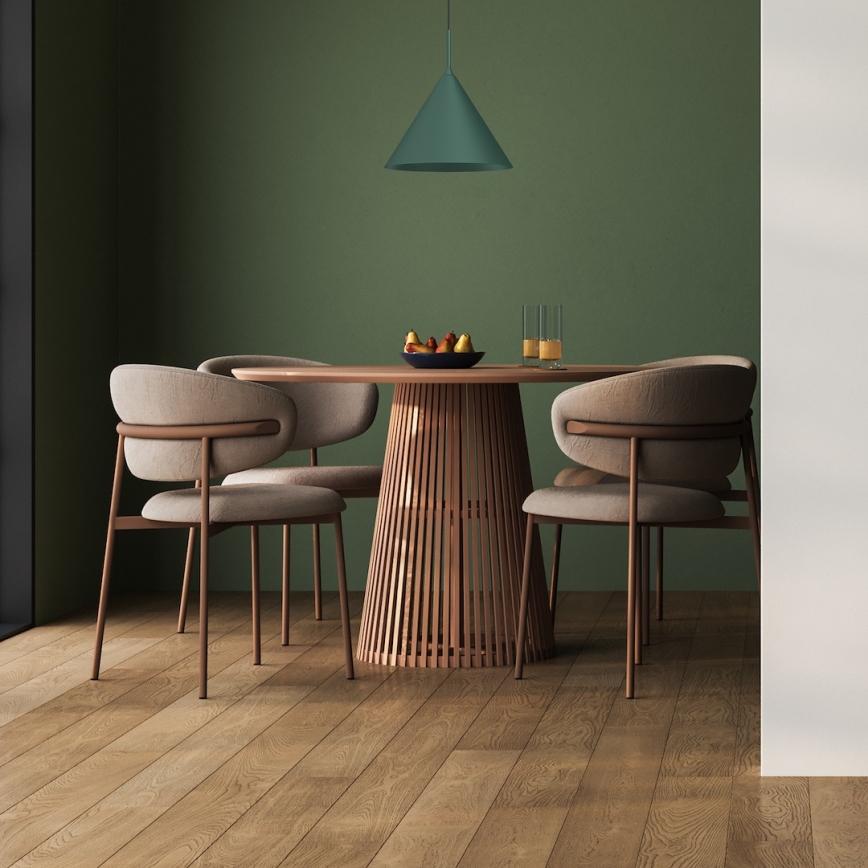 Pendente em cabo CAPITAL 1xGX53/15W/230V Ø 32 cm verde