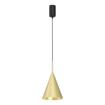 Pendente em cabo CAPITAL — 1x soquete GX53, 15 W, 230 V, Ø 17 cm, dourado