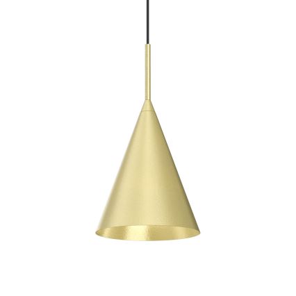 Pendente em cabo CAPITAL — 1x soquete GX53, 15 W, 230 V, Ø 17 cm, dourado