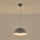 Pendente em cabo JARDEN 1xE27/15W/230V cinzento