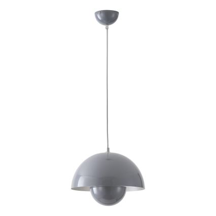 Pendente em cabo JARDEN 1xE27/15W/230V cinzento