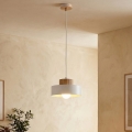 Pendente em cabo KIVI 1xE27/15W/230V branco