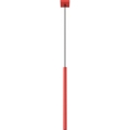 Pendente em cabo PASTELO 1xG9/8W/230V vermelho
