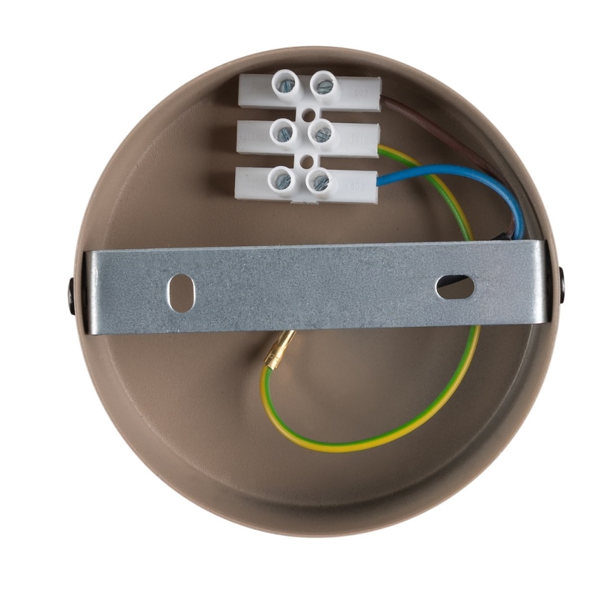 Pendente em cabo PIATTO 1xGX53/15W/230V Ø 35 cm bege