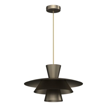 Pendente em cabo PLATO 1xE27/15W/230V bronze