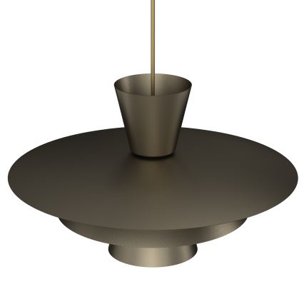 Pendente em cabo PLATO 1xE27/15W/230V bronze