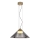 Pendente em cabo PRESTO 1xGX53/10W/230V Ø 34 cm dourado/cinzento fumado