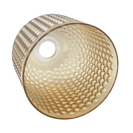 Pendente em cabo ROCCO 1xE27/15W/230V dourado/bege fumê