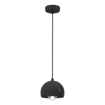 Pendente em cabo SOOL 1xE27/15W/230V pr. 15 cm preto