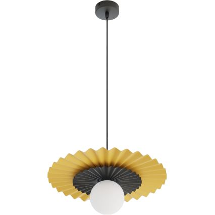 Pendente em cabo UMBRA 1xG9/8W/230V preto/laranja