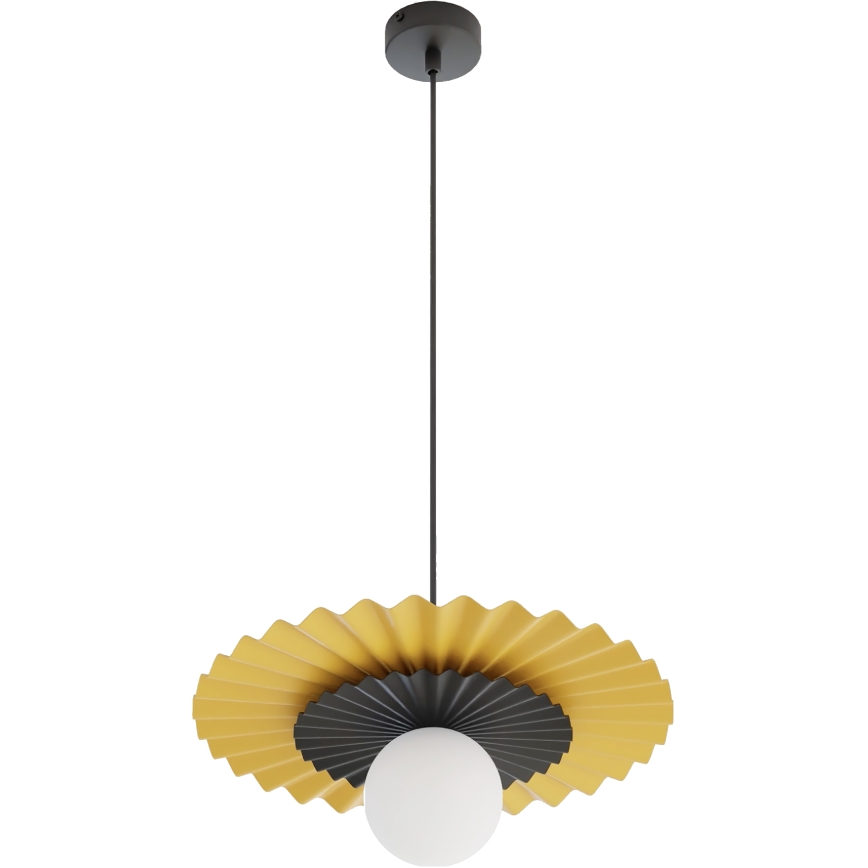 Pendente em cabo UMBRA 1xG9/8W/230V preto/laranja